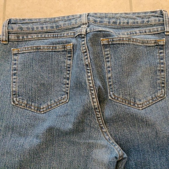 Riders by Lee women's 10M jeans light wash straight leg zip up instant slimming - Picture 5 of 8